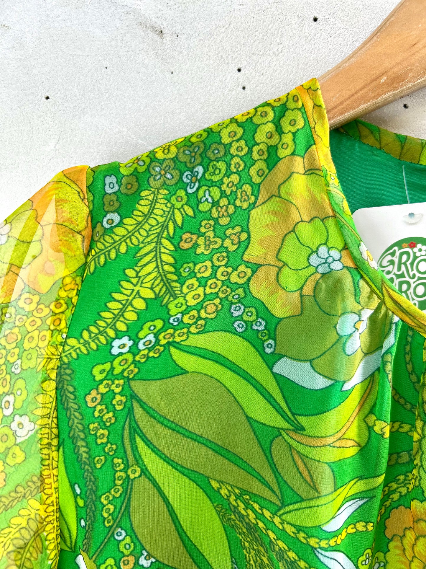 '70s Vintage Dress [F30379]