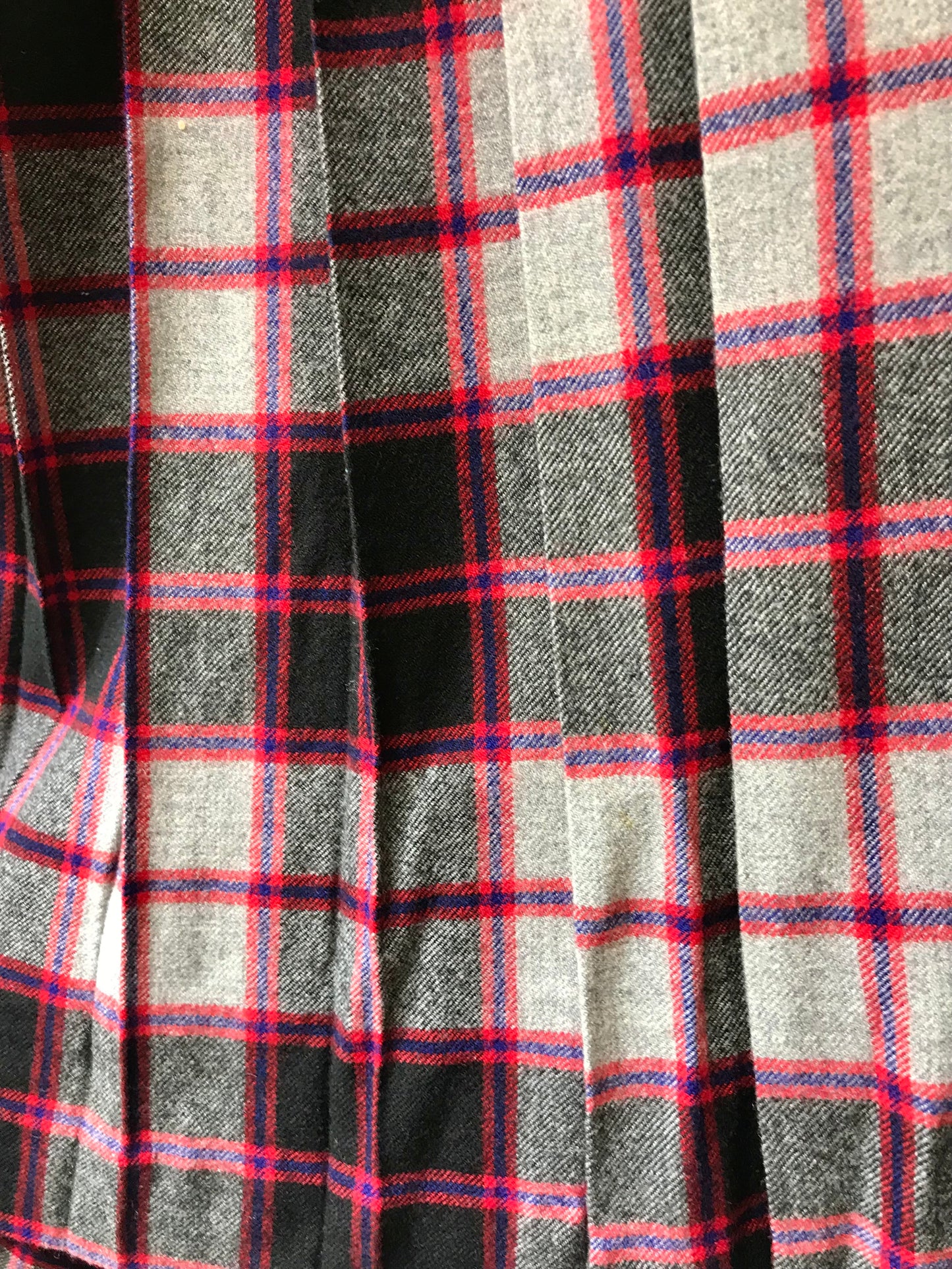 Vintage Plaid Skirt [L25715]