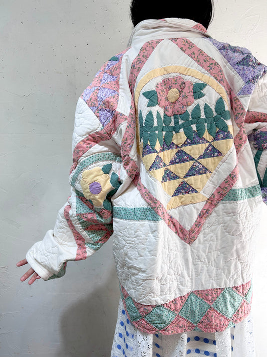 Special Vintage Patchwork Quilt Jacket [J25359]