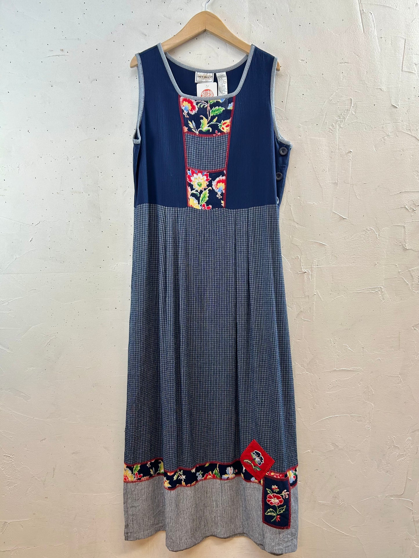 Vintage Patch Dress [E30174]