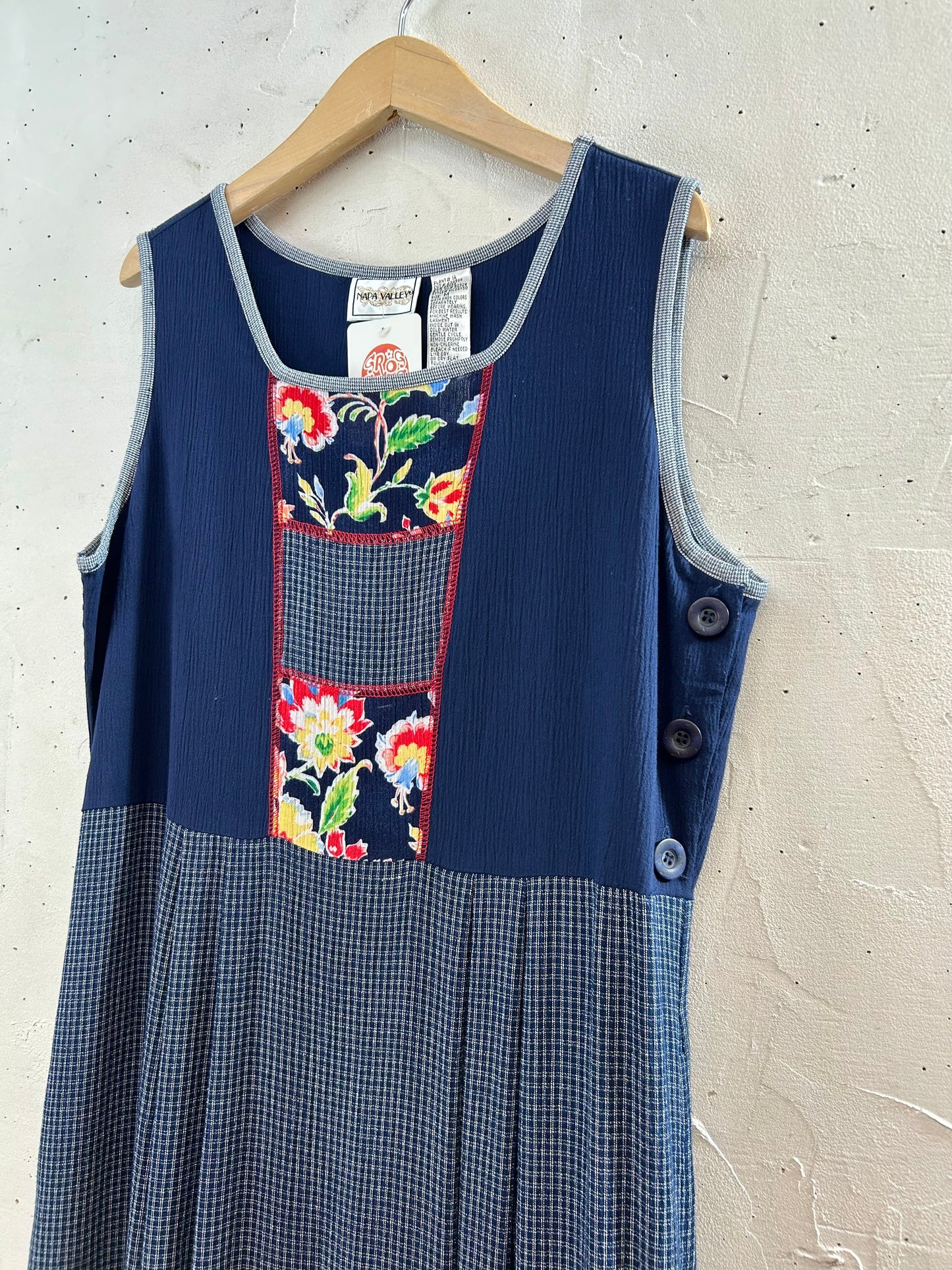 Vintage Patch Dress [E30174]