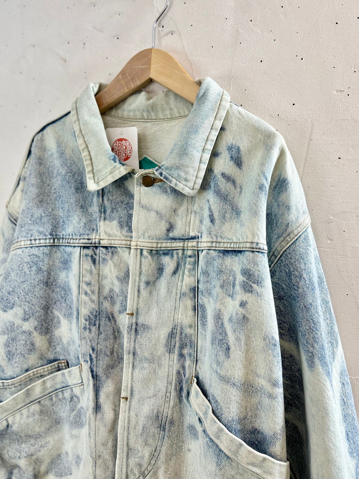 Vintage Chemical Denim Jacket [D29964]