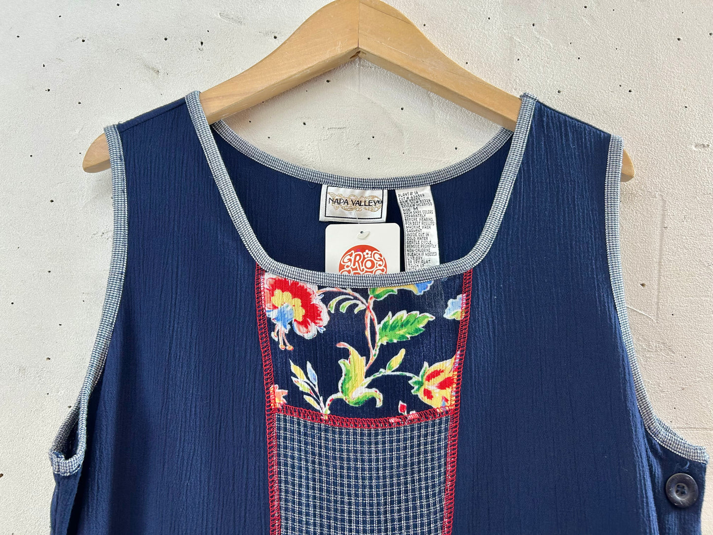 Vintage Patch Dress [E30174]