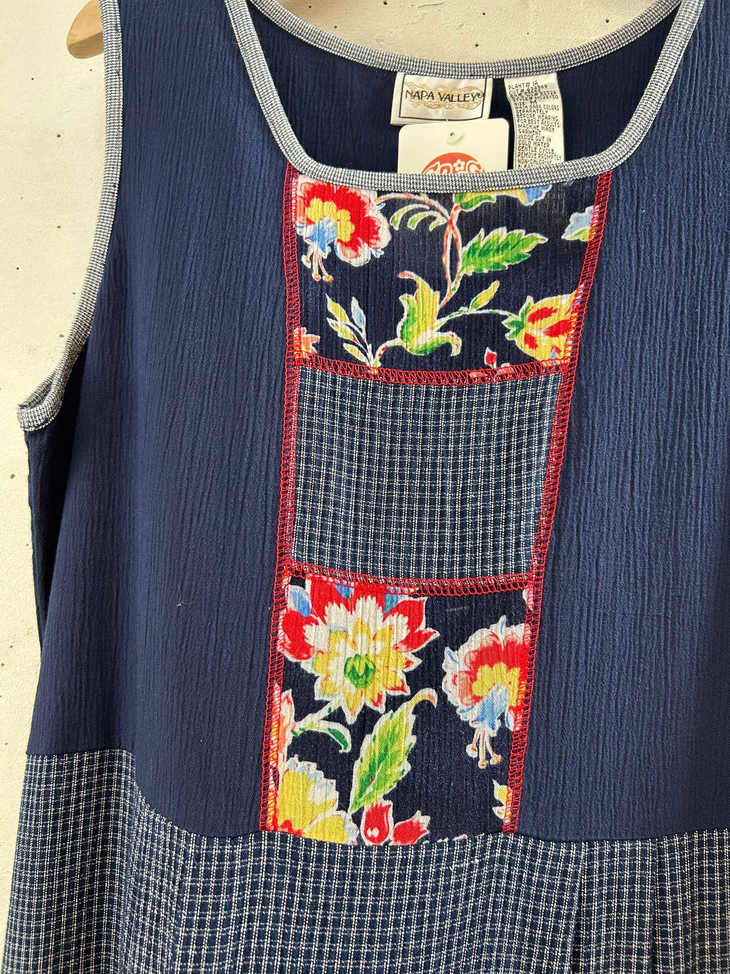 Vintage Patch Dress [E30174]