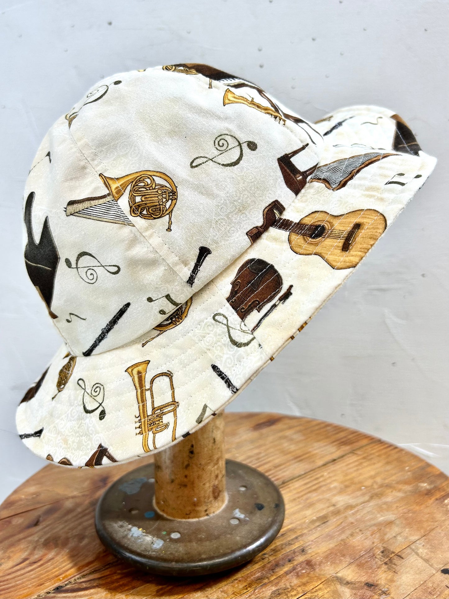 Vintage Fabric Musicalinstrument Hat 〜Amy Nina〜 [G27870]