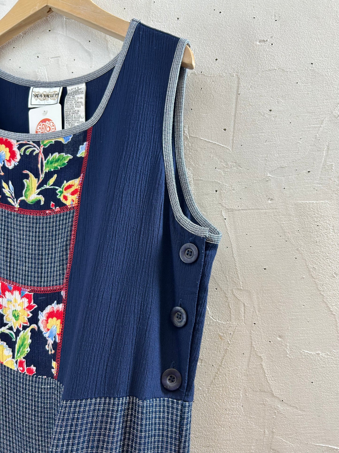 Vintage Patch Dress [E30174]