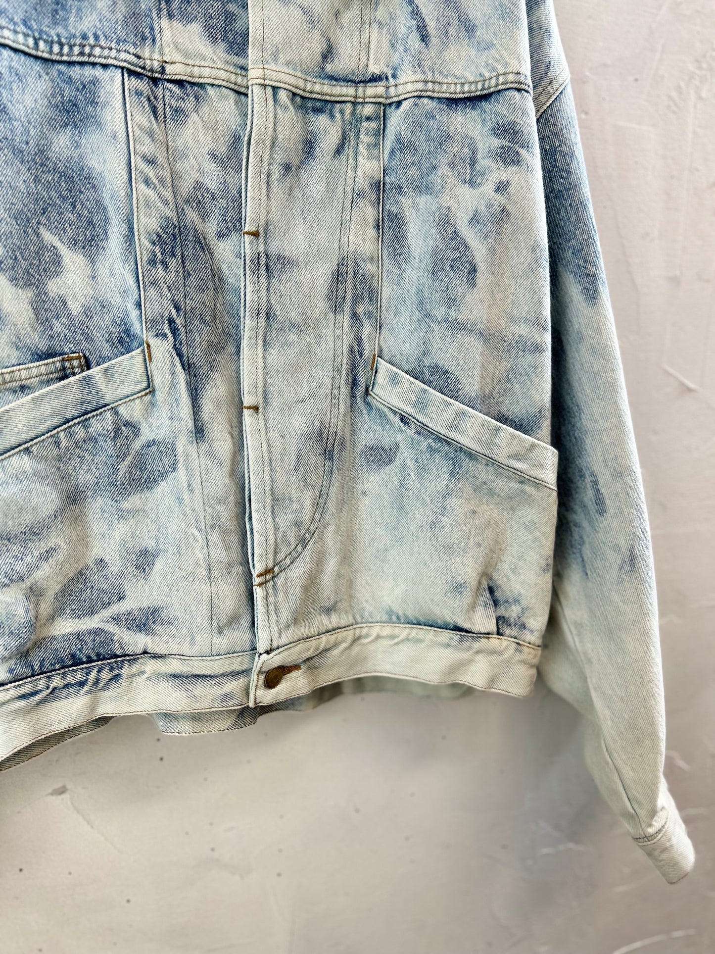 Vintage Chemical Denim Jacket [D29964]