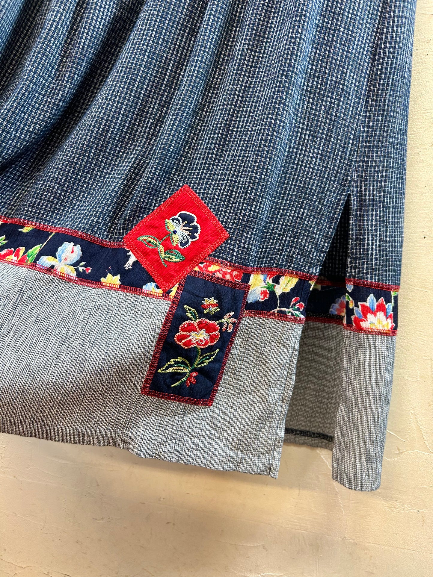 Vintage Patch Dress [E30174]