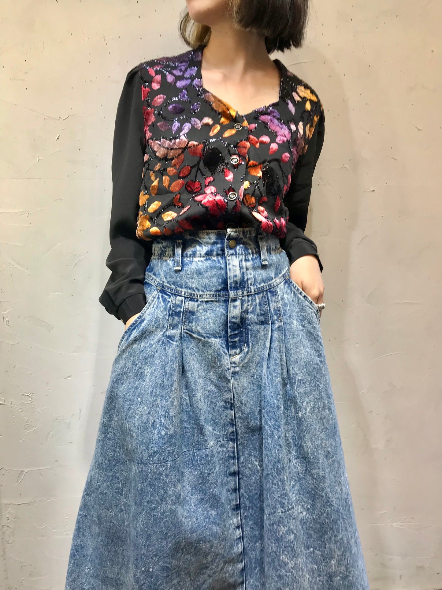 Vintage Blouse [A25960]