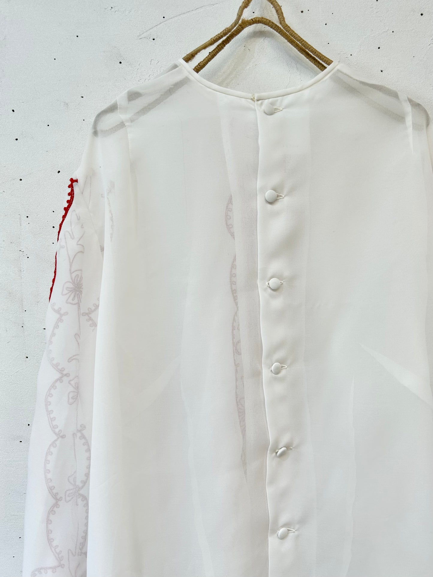 Vintage Embroidery Blouse [I24912]