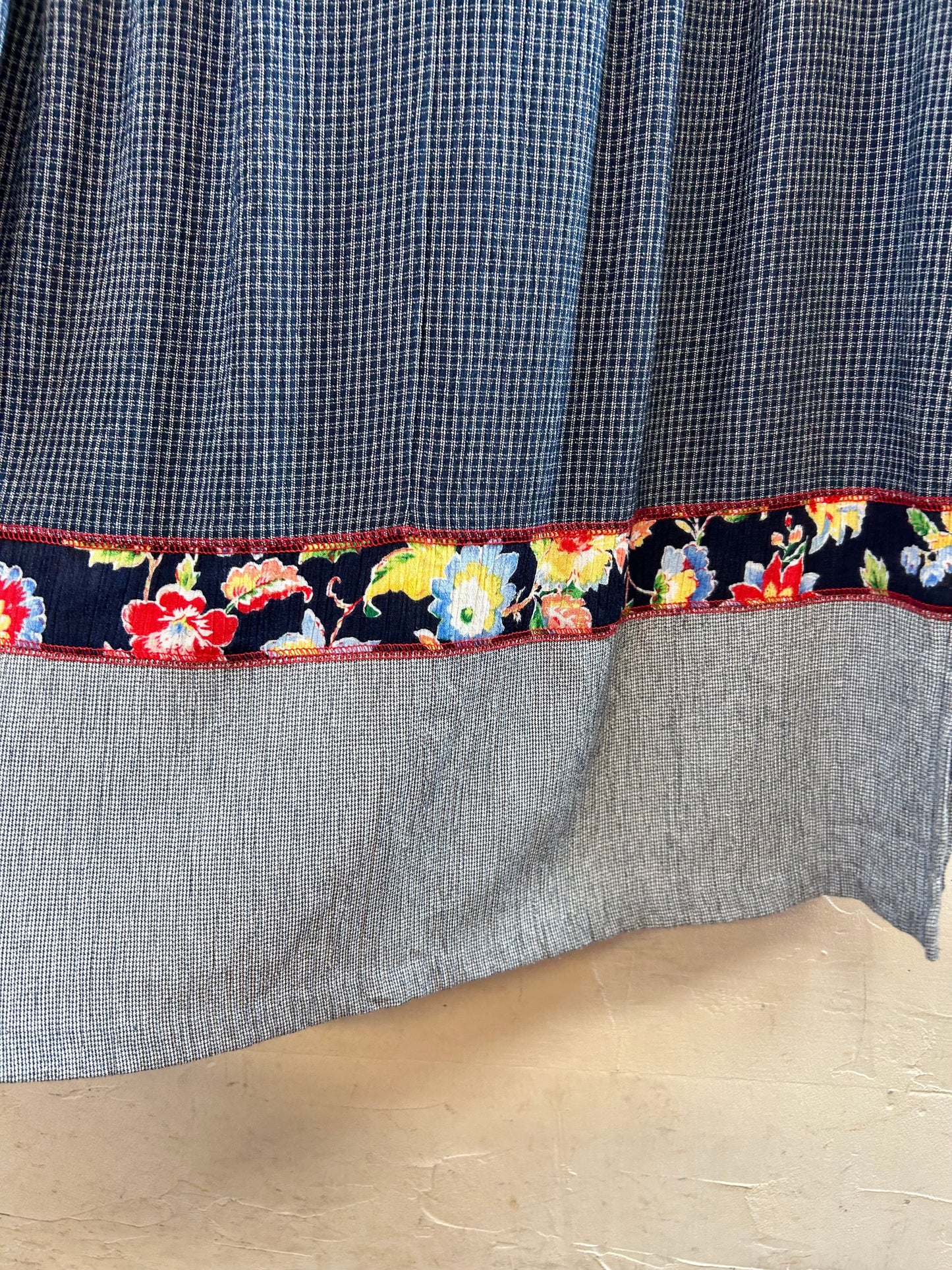 Vintage Patch Dress [E30174]