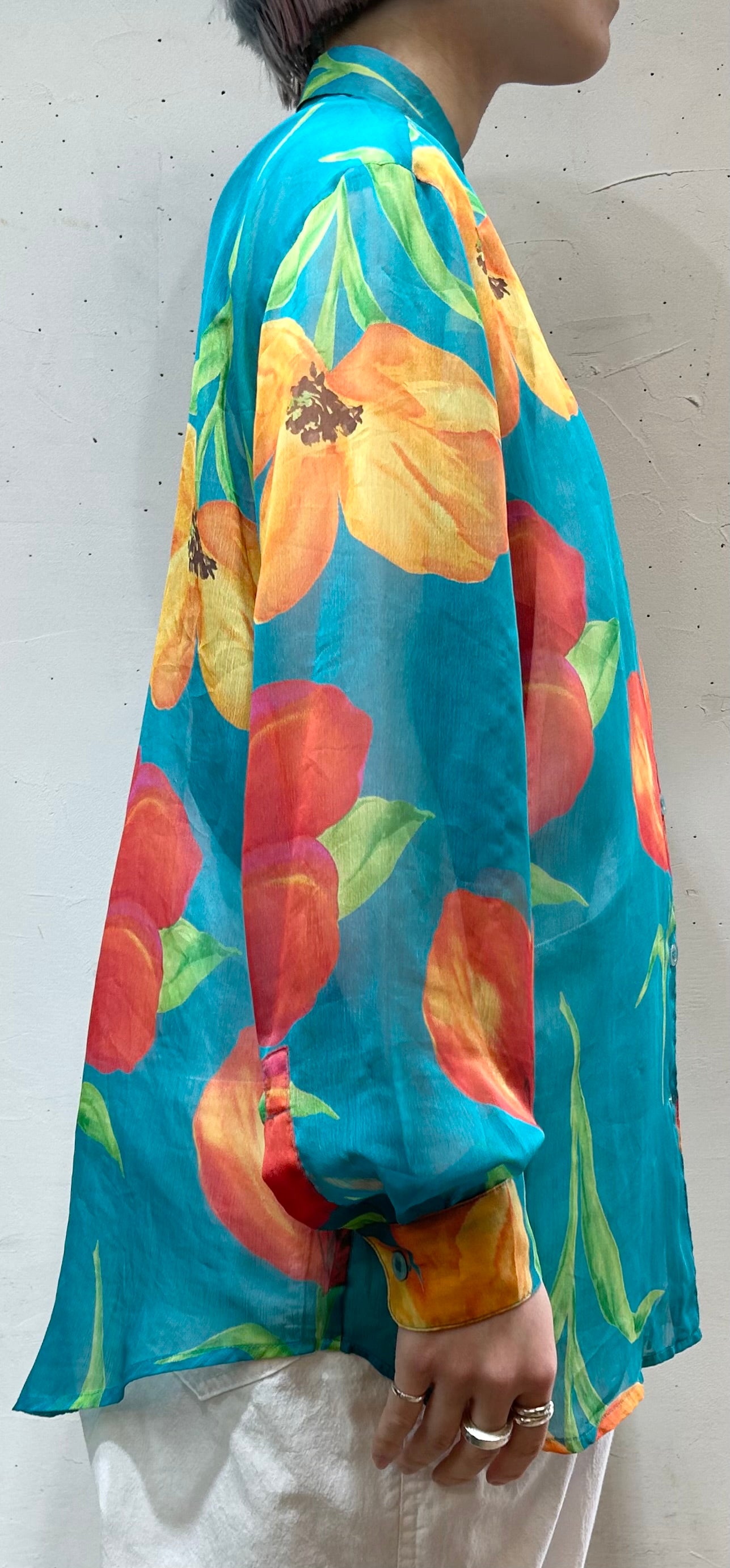 Vintage Blouse 〜Liz claiborne〜 [D26699]