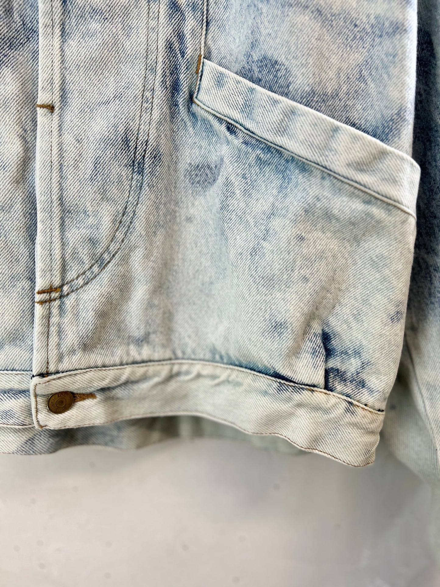Vintage Chemical Denim Jacket [D29964]