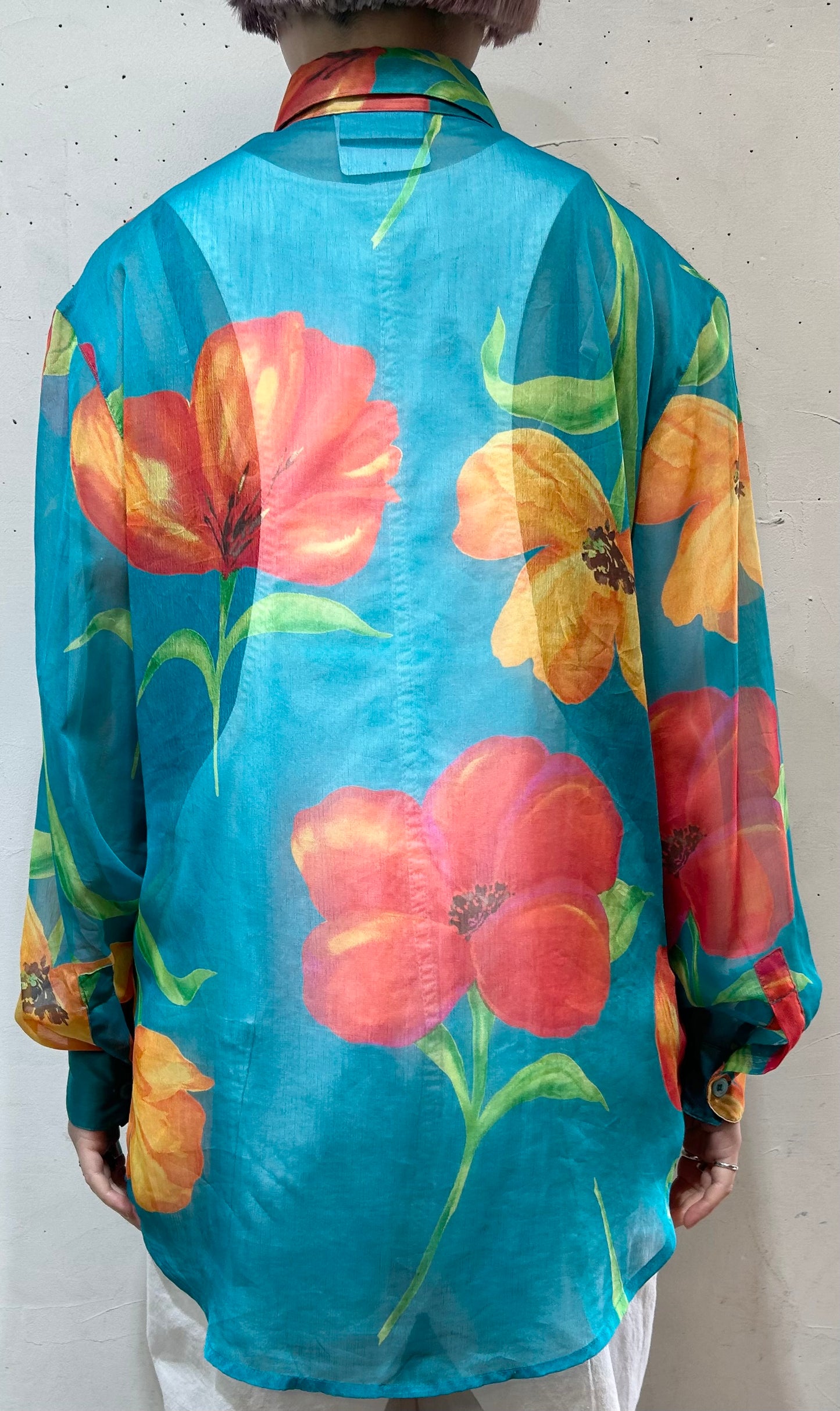 Vintage Blouse 〜Liz claiborne〜 [D26699]