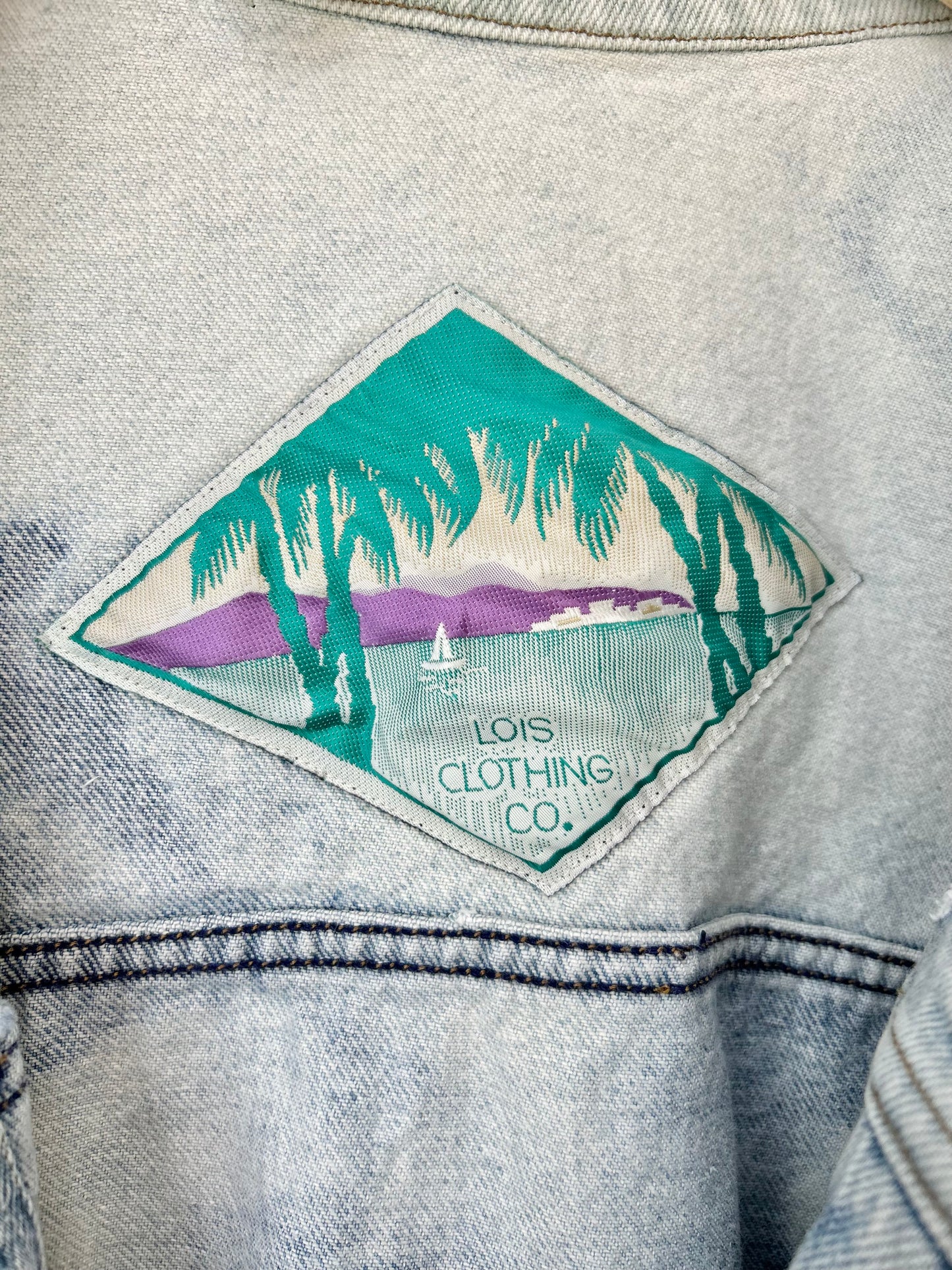Vintage Chemical Denim Jacket [D29964]
