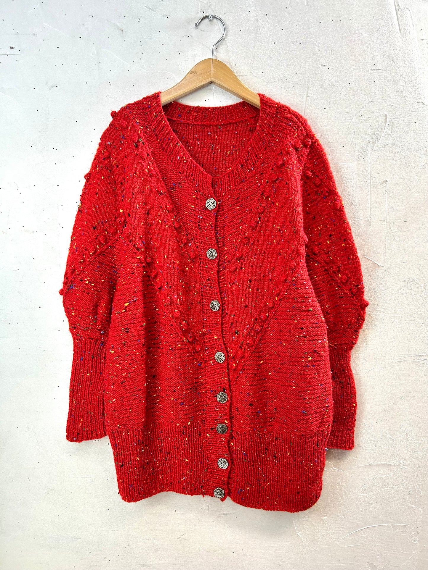 Vintage  Knit Cardigan [K29083]