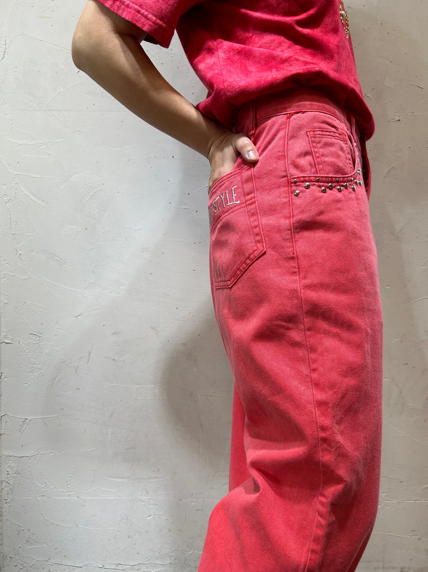Vintage Denim Pants  〜 SUNNY STYLE〜[E26423]