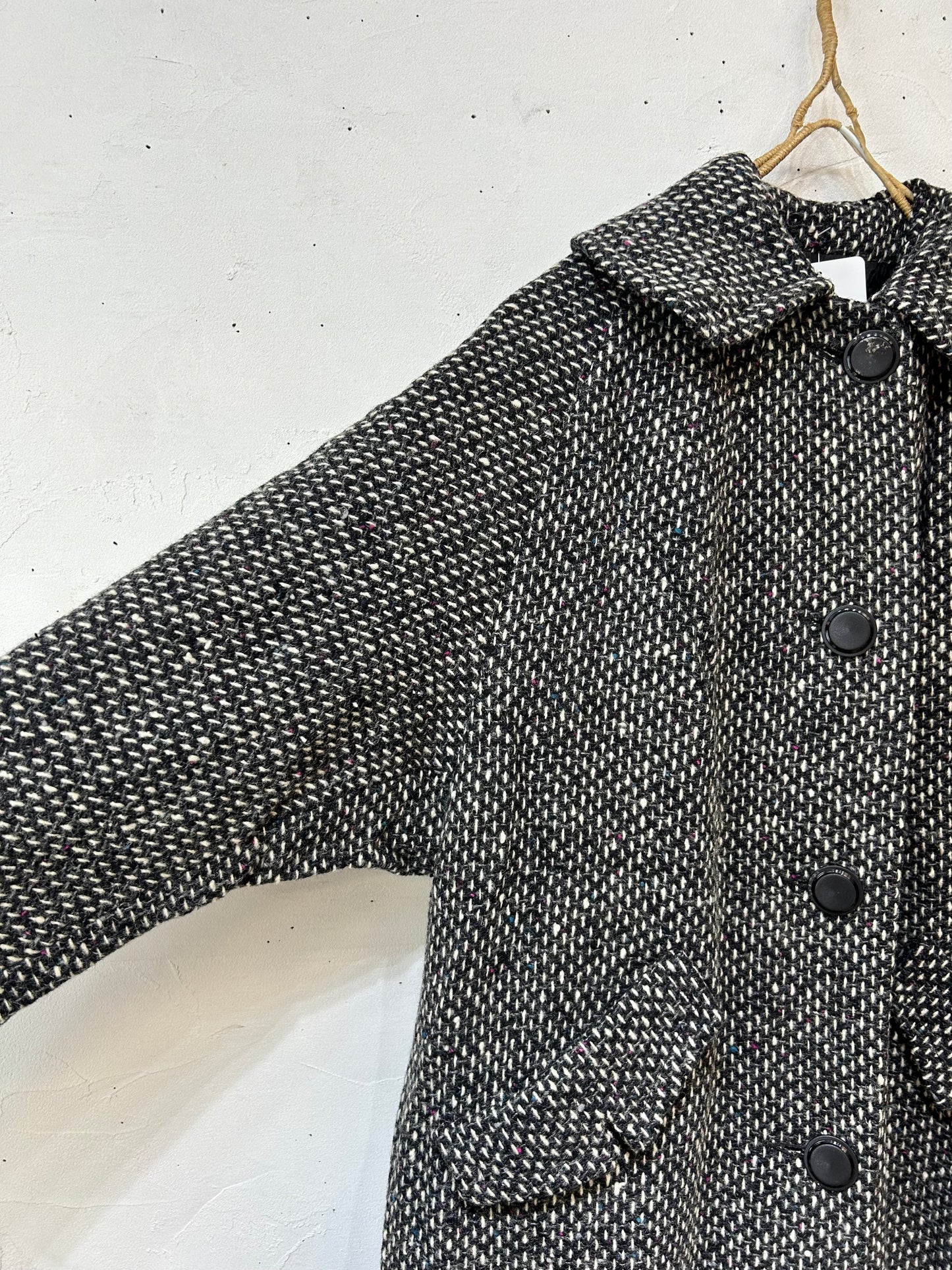 Vintage Tweed Coat [K25562]