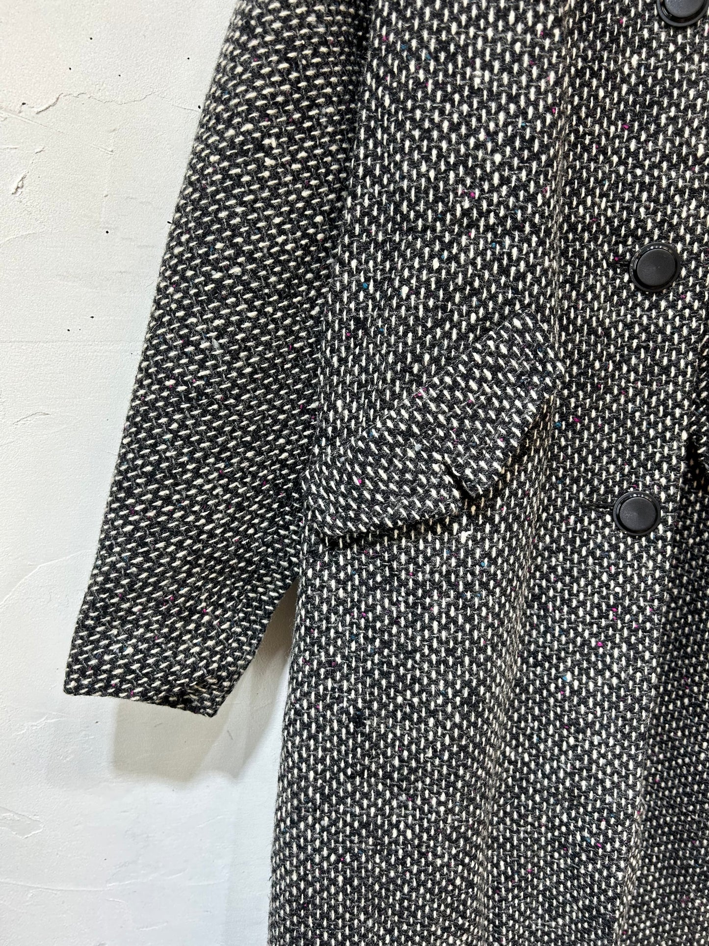 Vintage Tweed Coat [K25562]