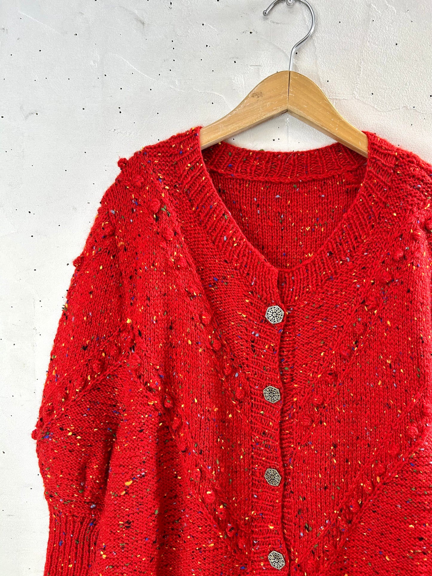 Vintage  Knit Cardigan [K29083]