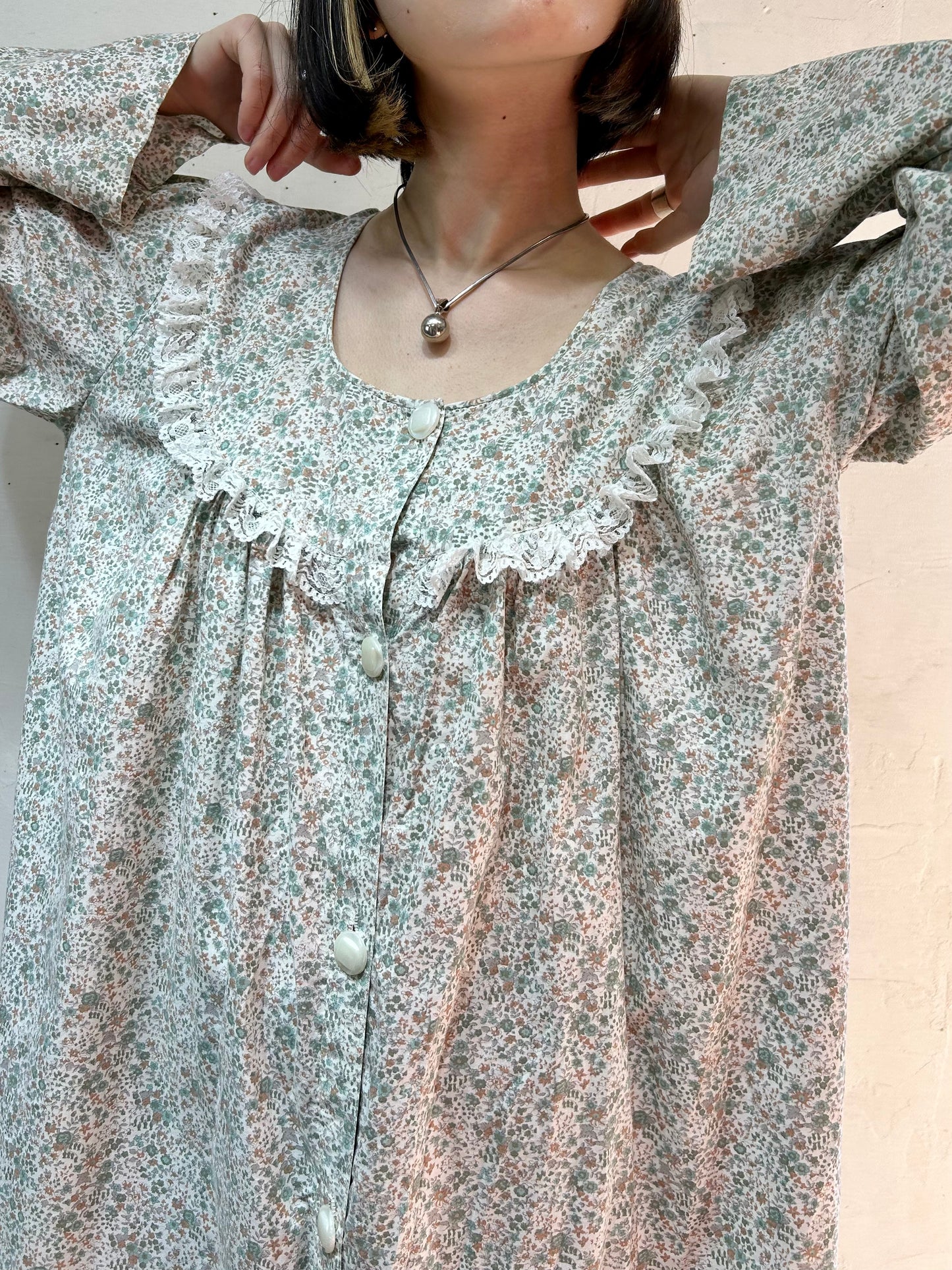 Vintage Flower Dress [B26225]