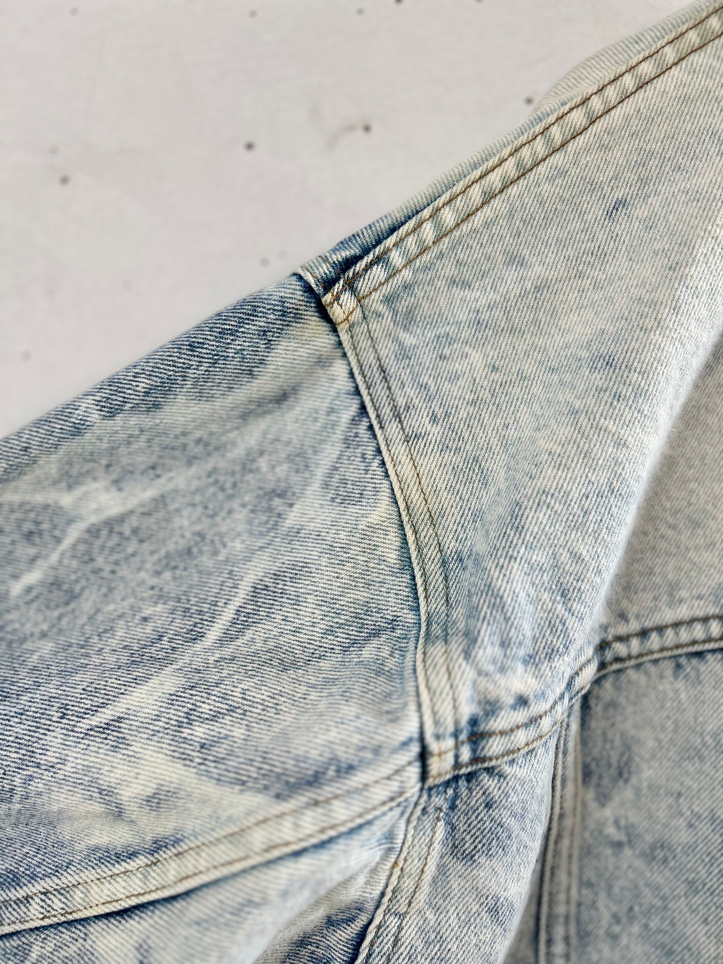 Vintage Chemical Denim Jacket [D29964]