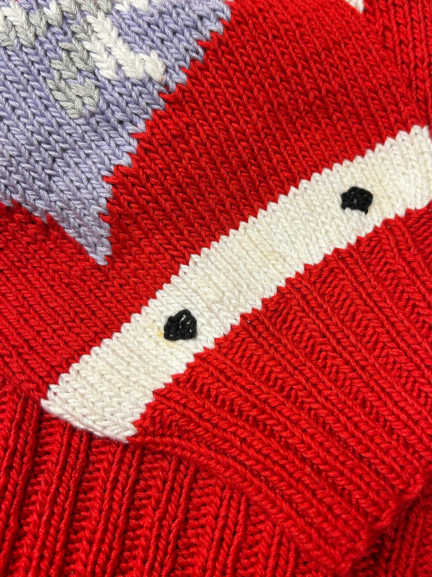 Vintage Cotton Hand Knit Sweater 〜BEREK〜 [A29314]