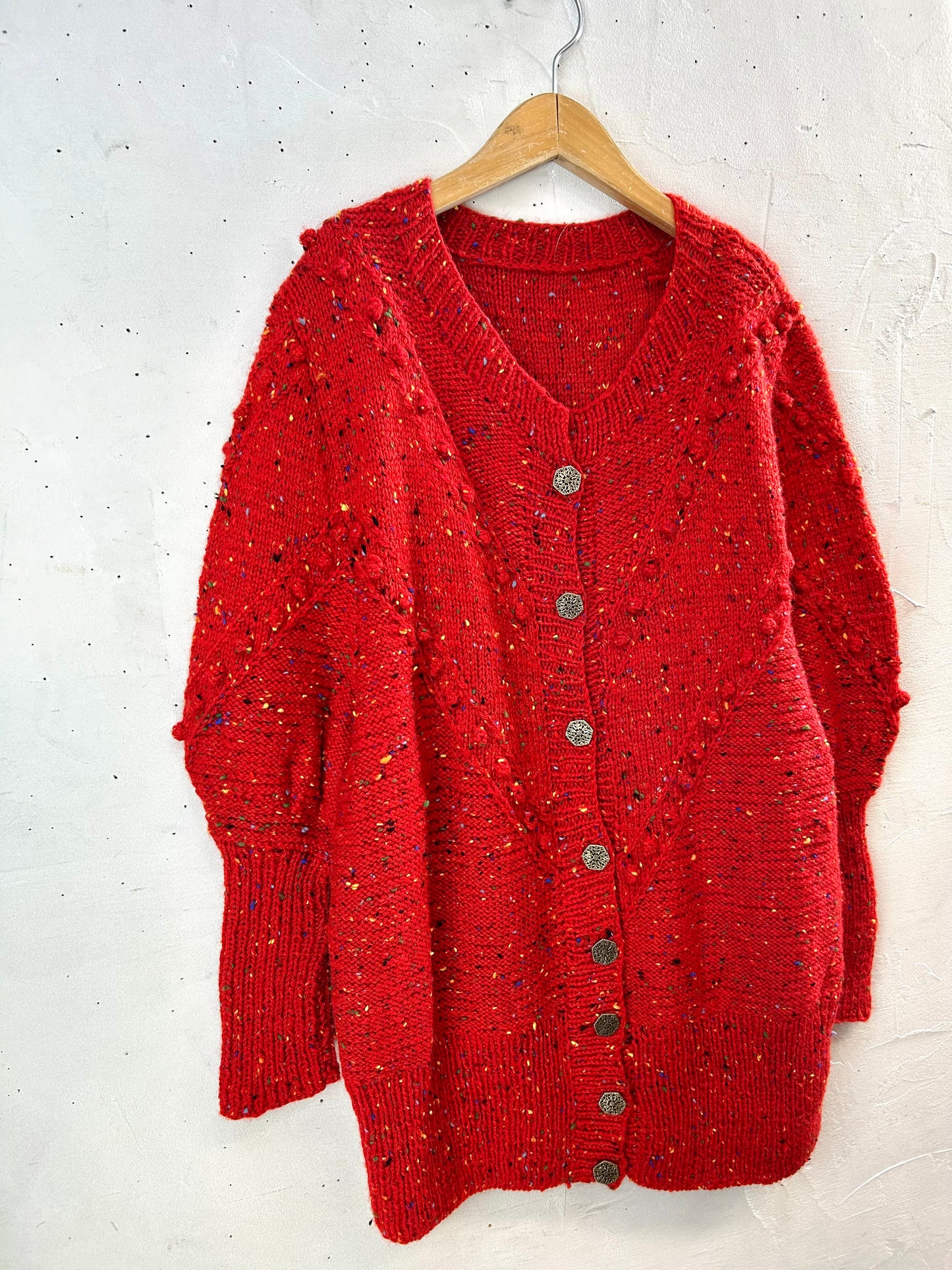 Vintage  Knit Cardigan [K29083]