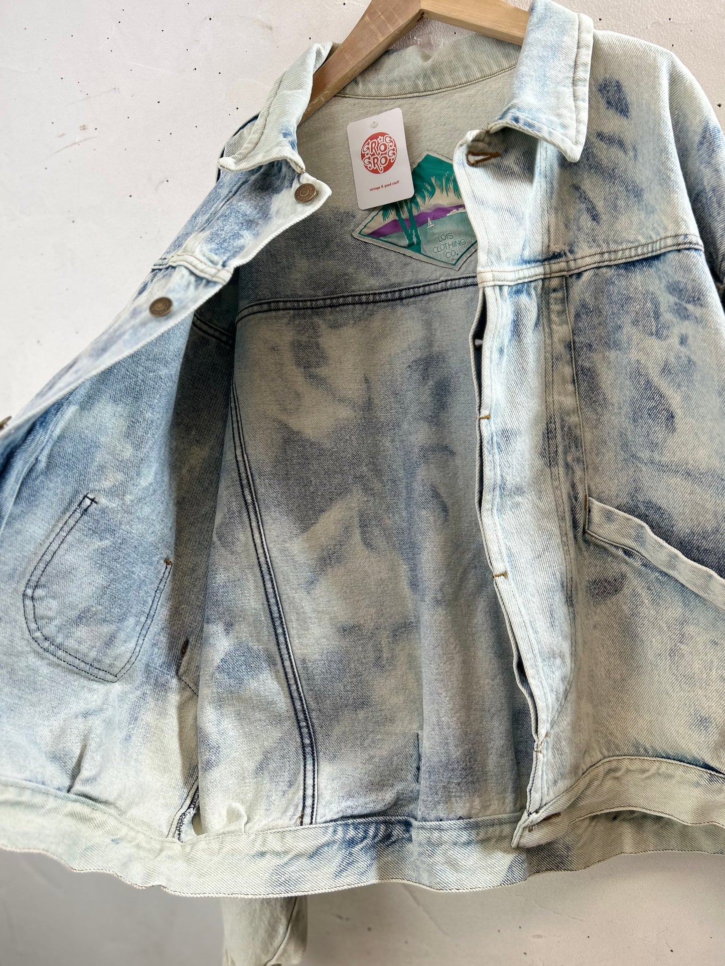 Vintage Chemical Denim Jacket [D29964]