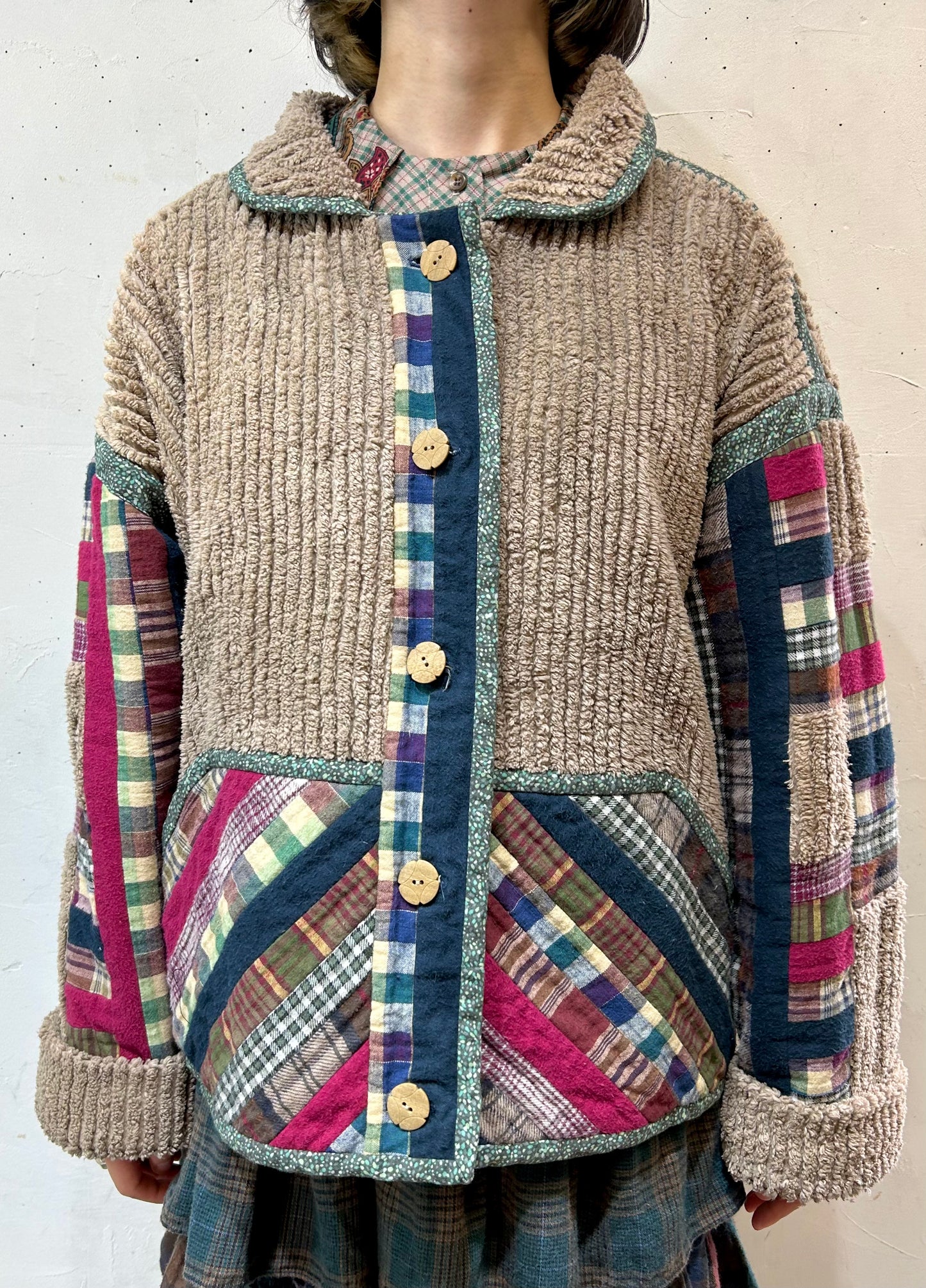 Vintage Patchwork Jacket [J25273]