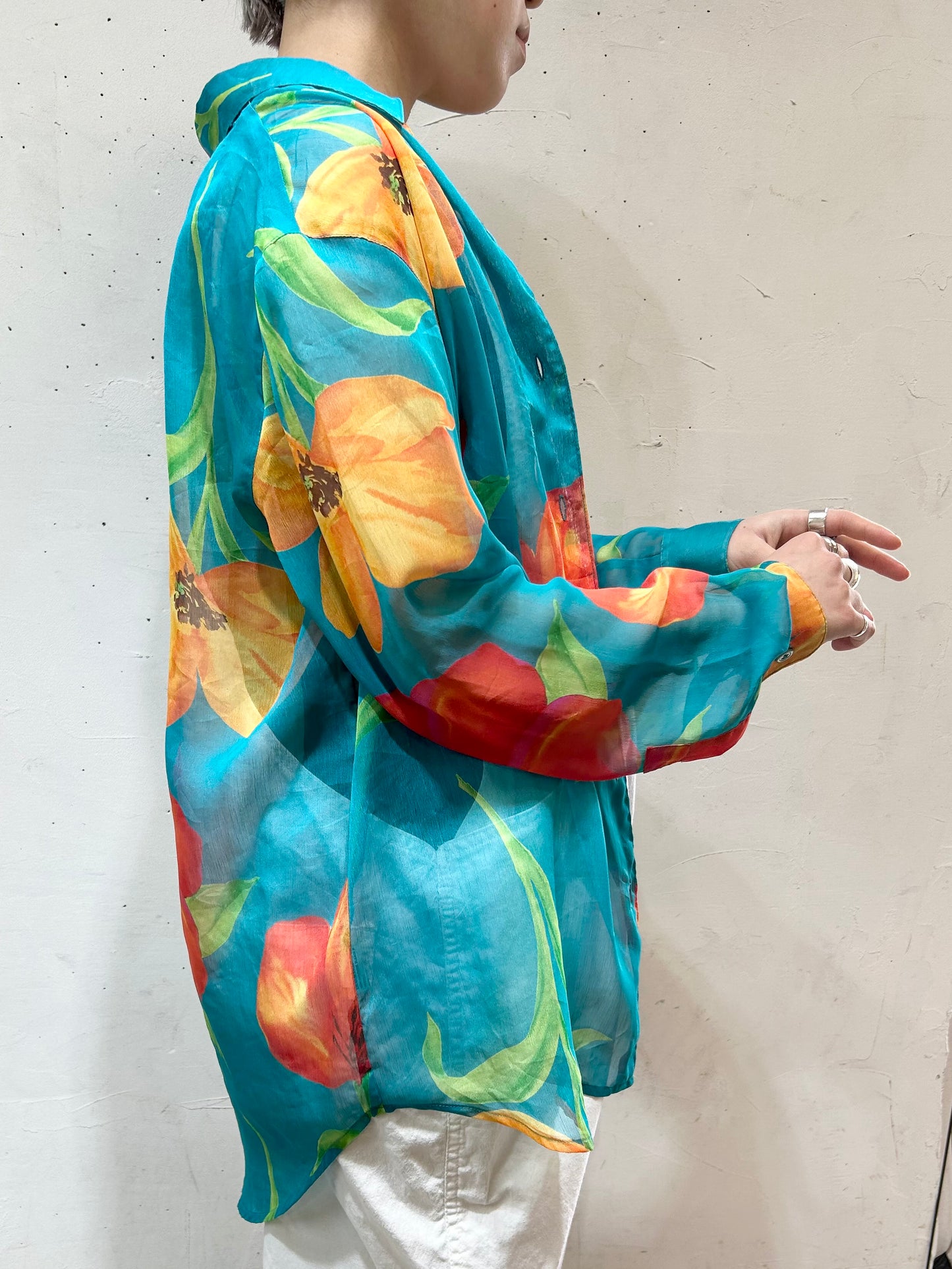 Vintage Blouse 〜Liz claiborne〜 [D26699]