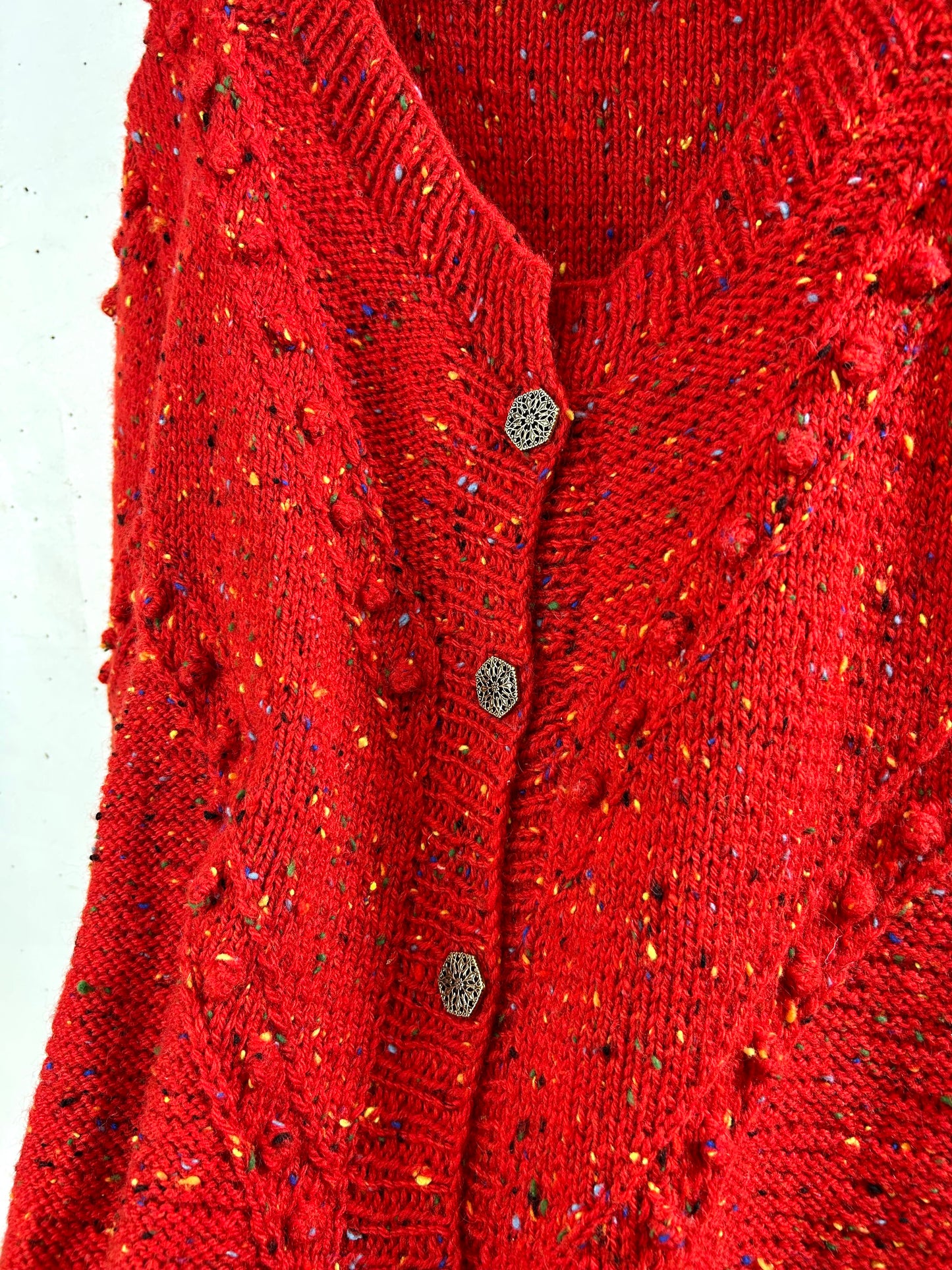 Vintage  Knit Cardigan [K29083]