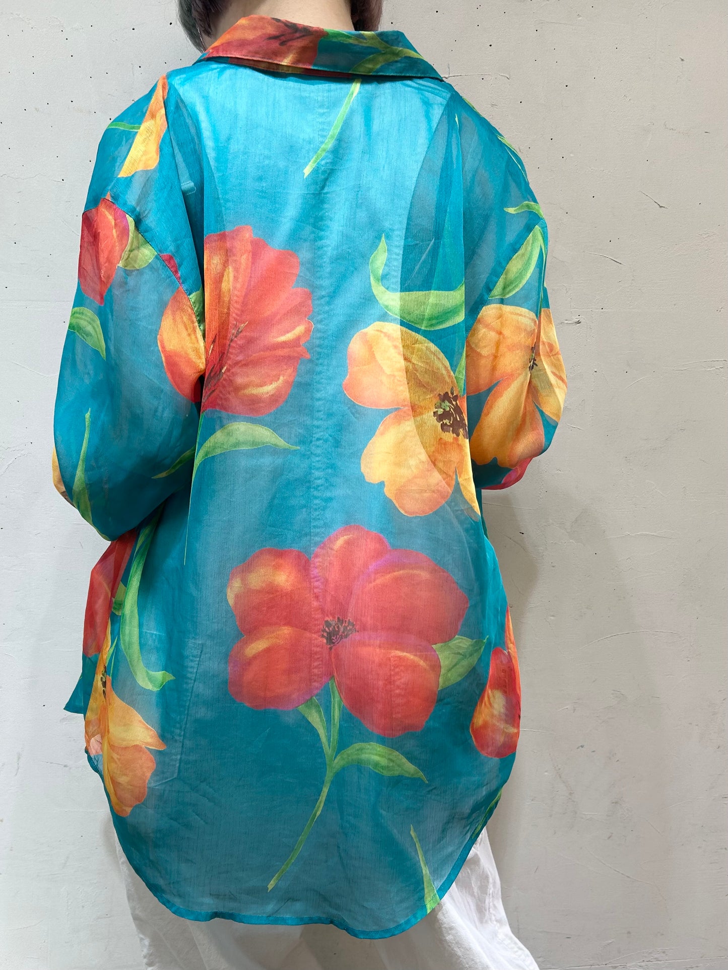 Vintage Blouse 〜Liz claiborne〜 [D26699]