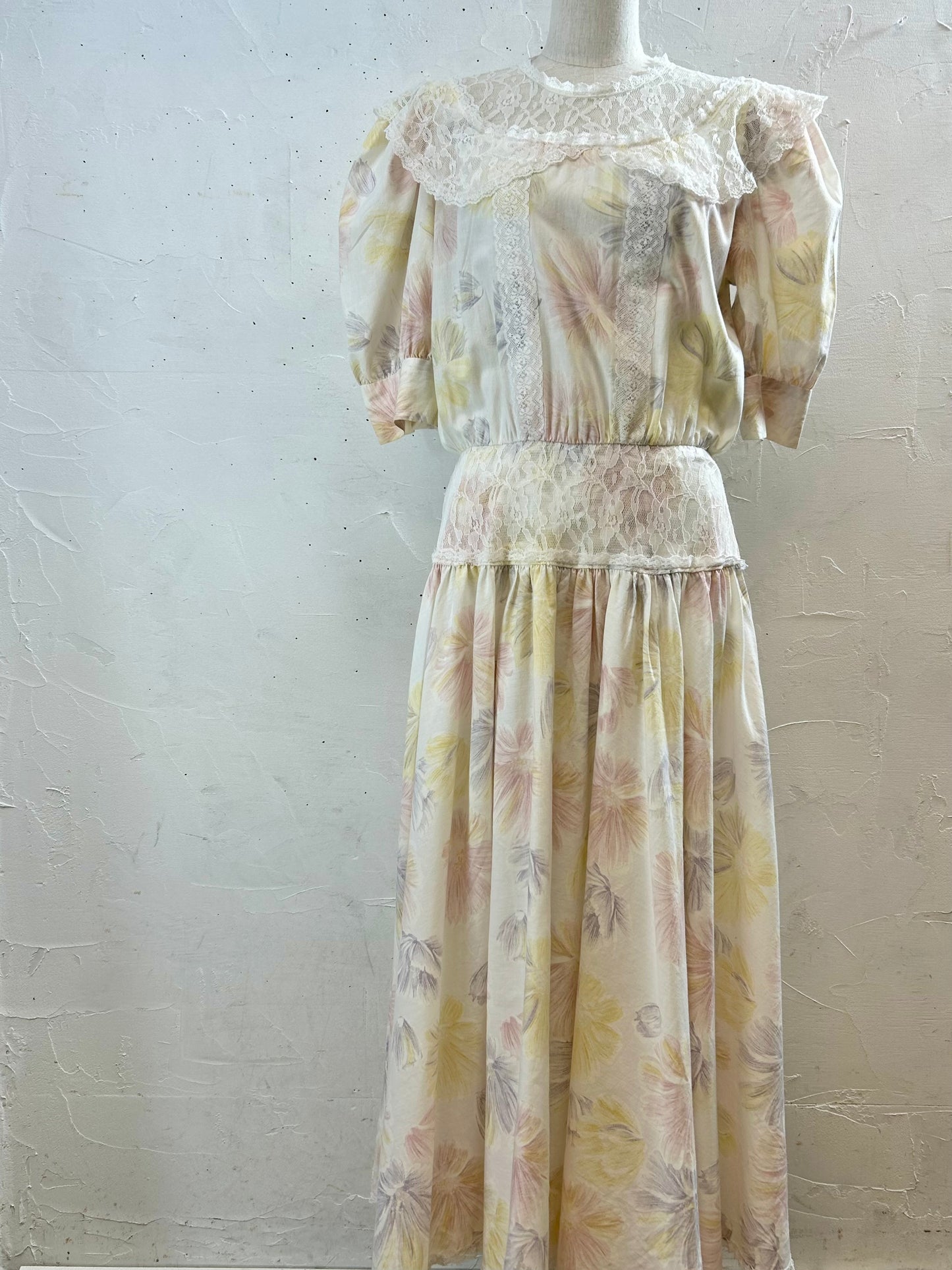 Vintage Flower Dress [G28036］