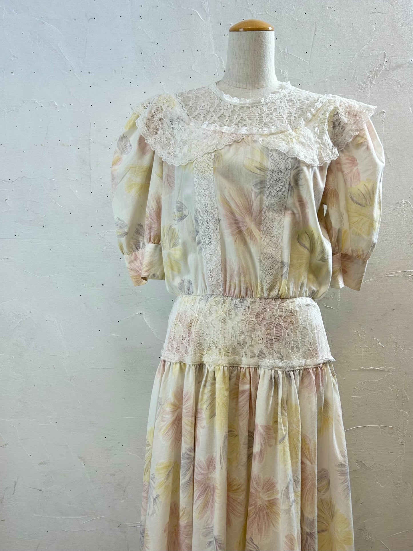 Vintage Flower Dress [G28036］