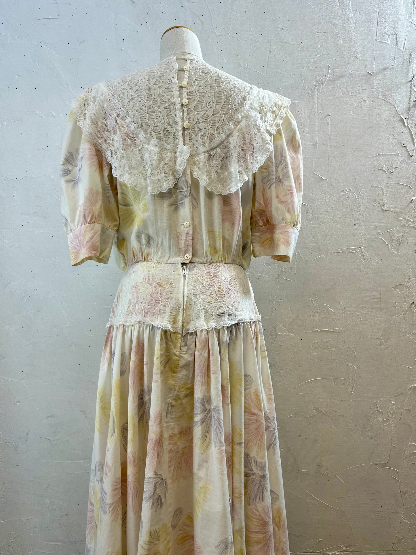 Vintage Flower Dress [G28036］