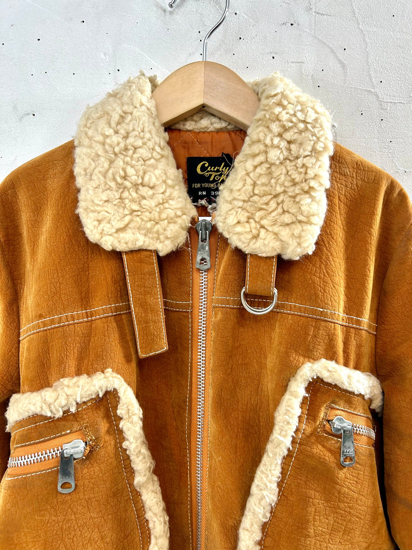 '70sVintage Boa Jacket MADE IN JAPAN [J28643]