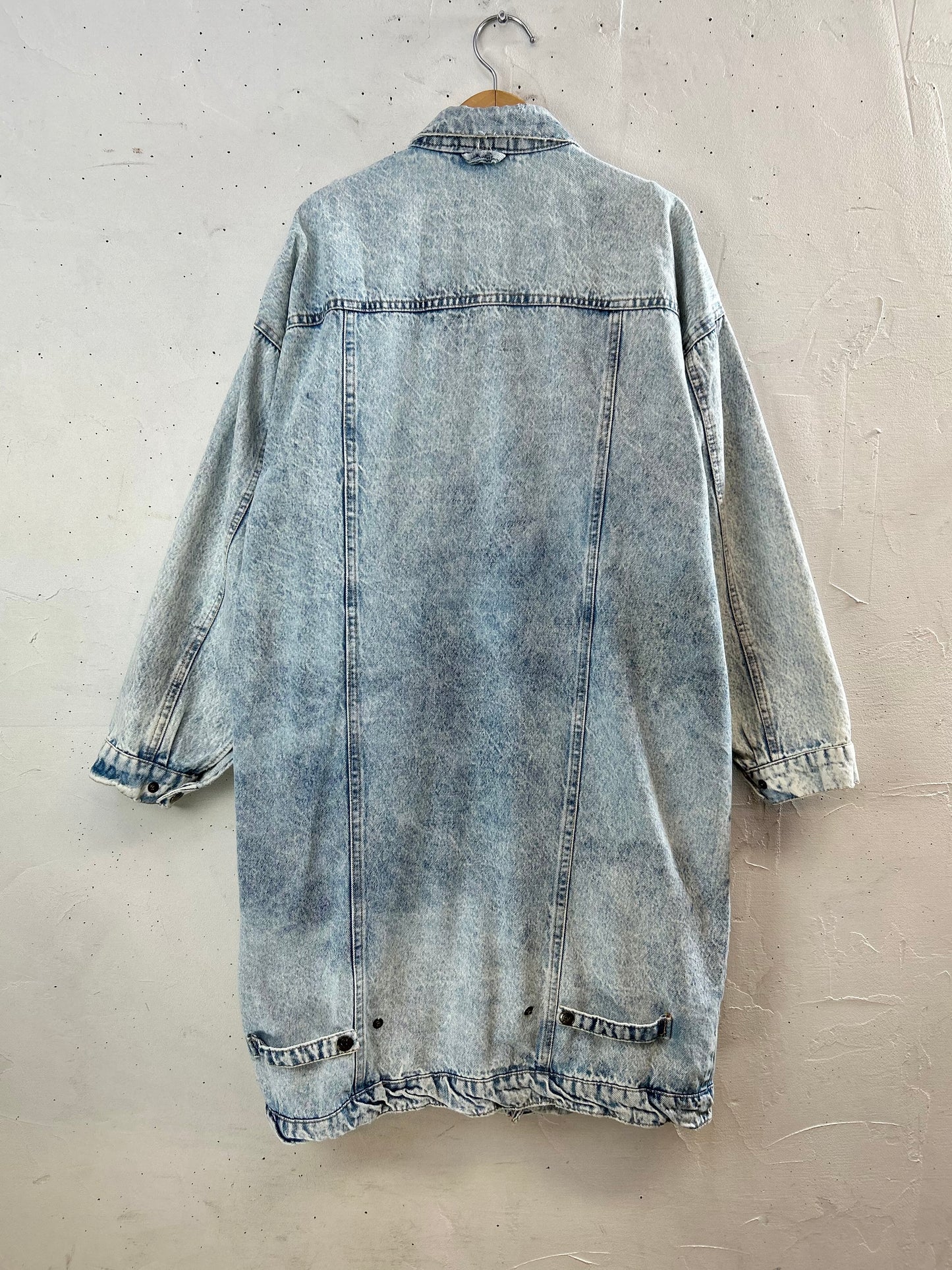 Vintage Chemical Denim Coat [D29965]