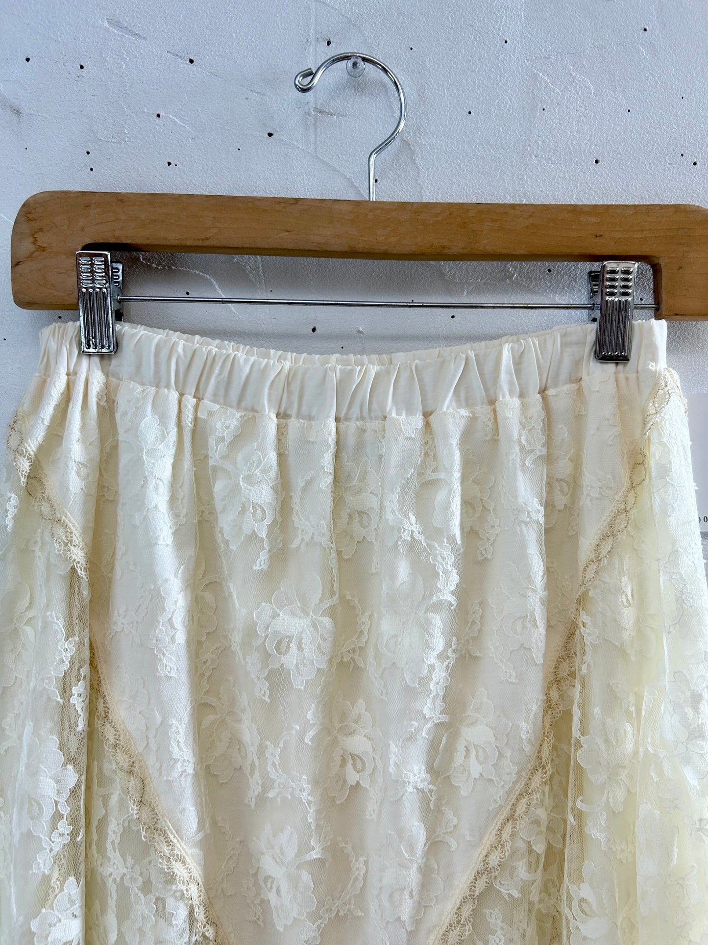 Vintage Lace Skirt MADE IN WEST  GERMENY [G28035]