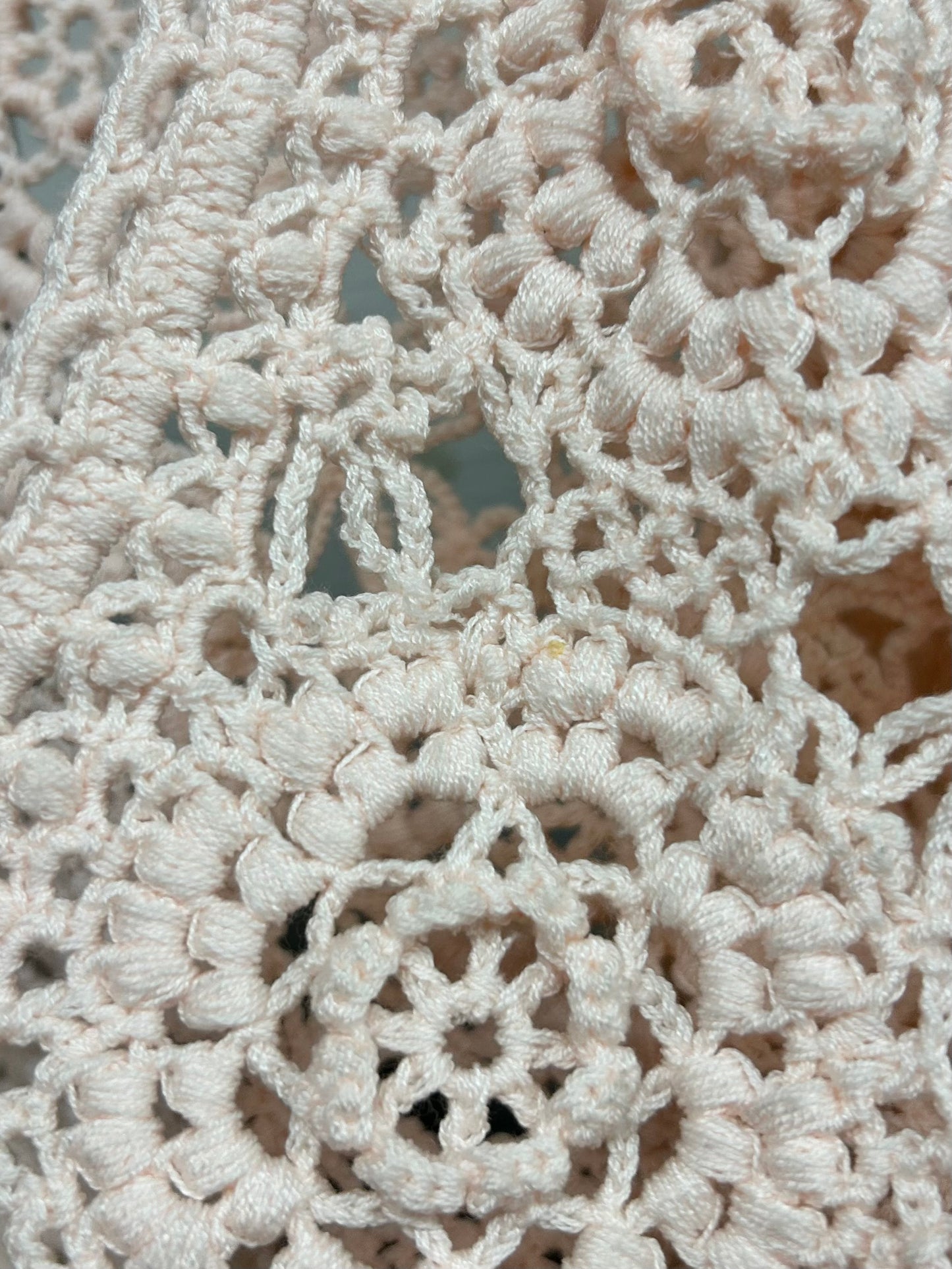 Vintage Crochet Knit Cardigan [E30169]