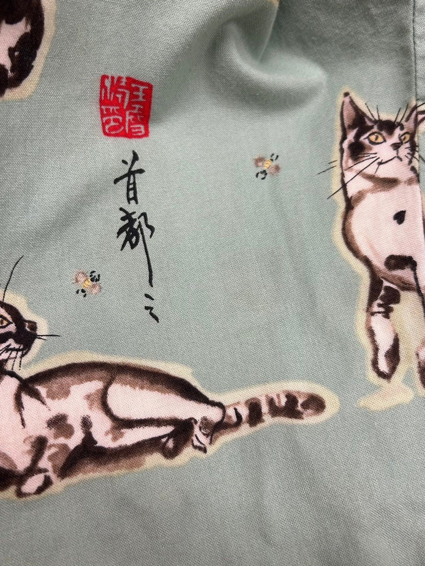 Vintage Sleep Shirt 〜The Cat's Pajamas〜 [E30171]