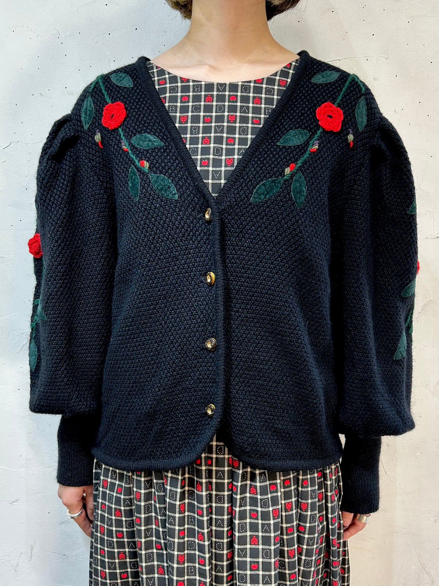 Vintage Tyrol Knit Cardigan [J25352]