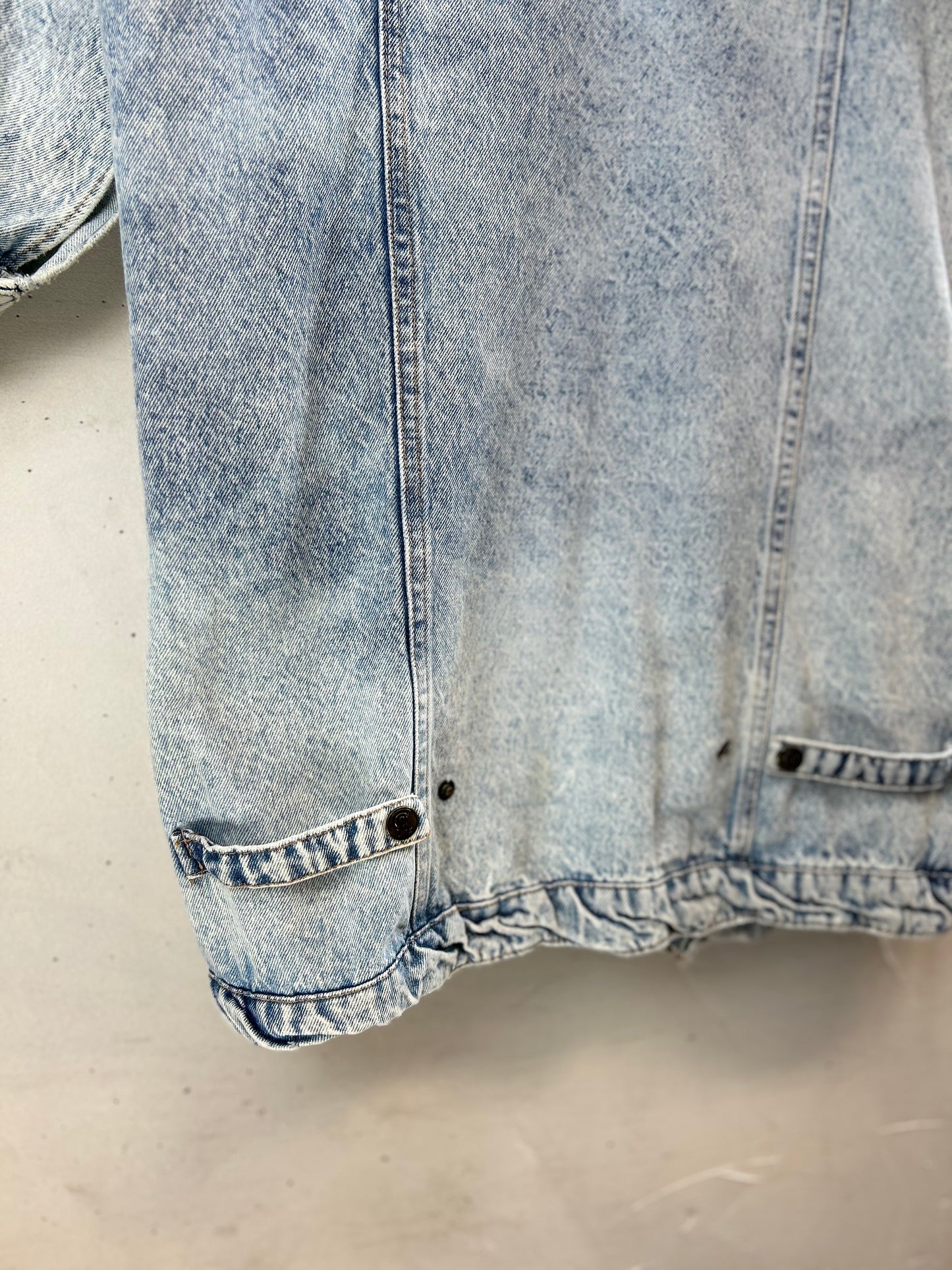 Vintage Chemical Denim Coat [D29965]
