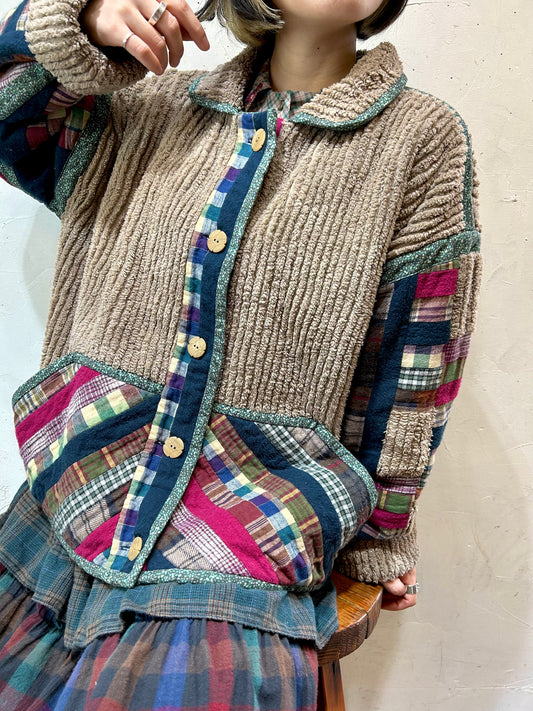 Vintage Patchwork Jacket [J25273]