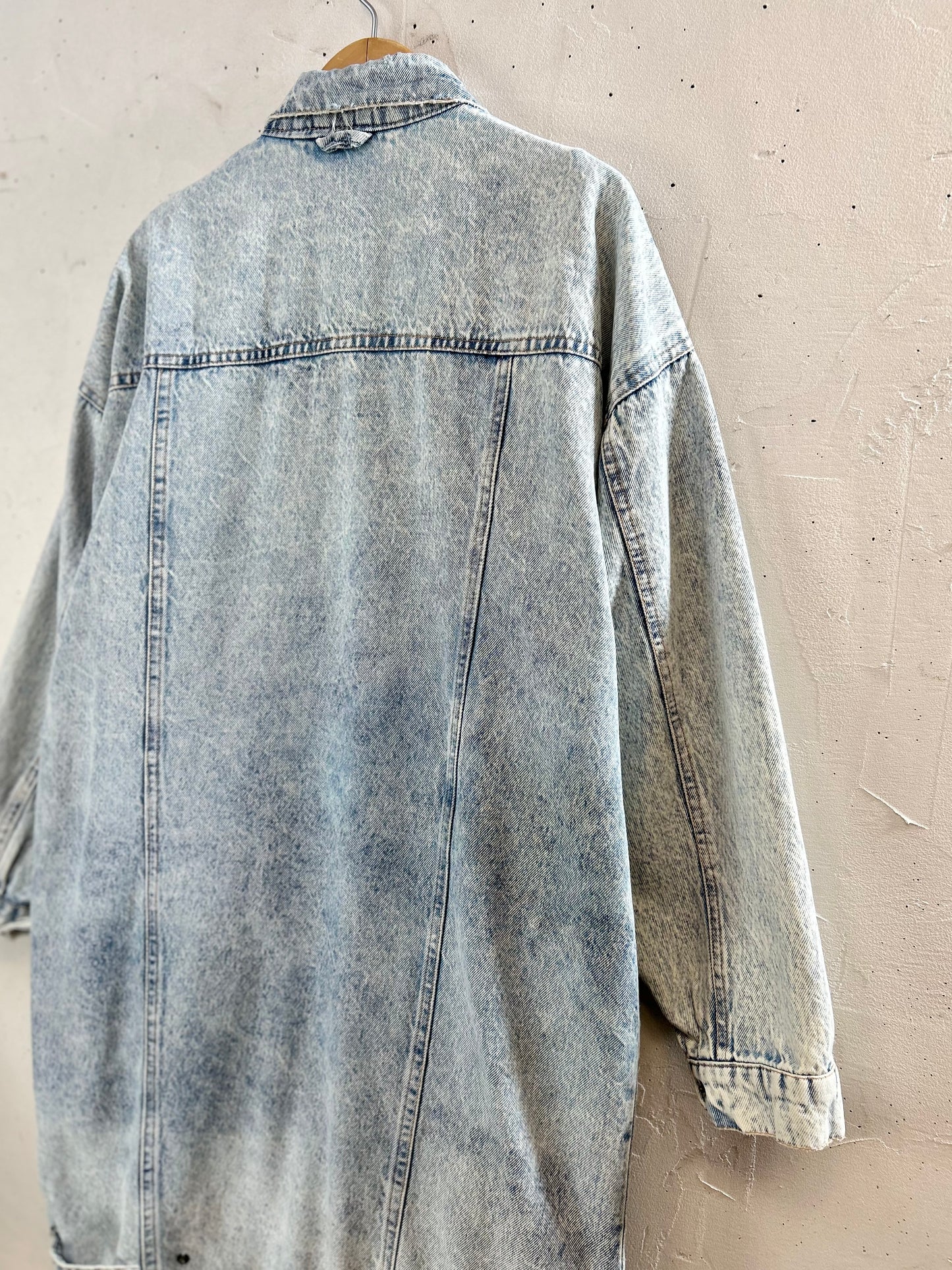 Vintage Chemical Denim Coat [D29965]