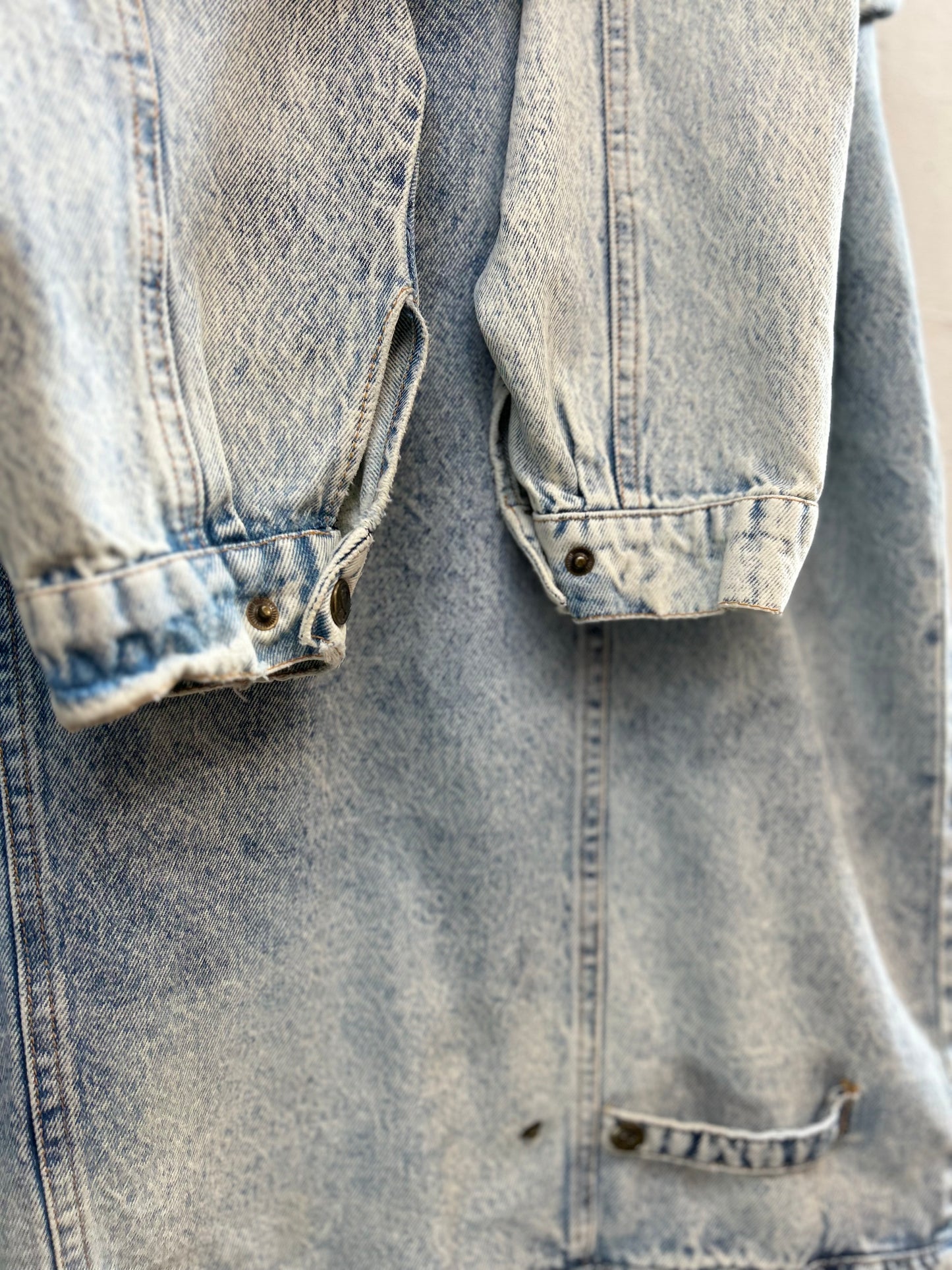 Vintage Chemical Denim Coat [D29965]