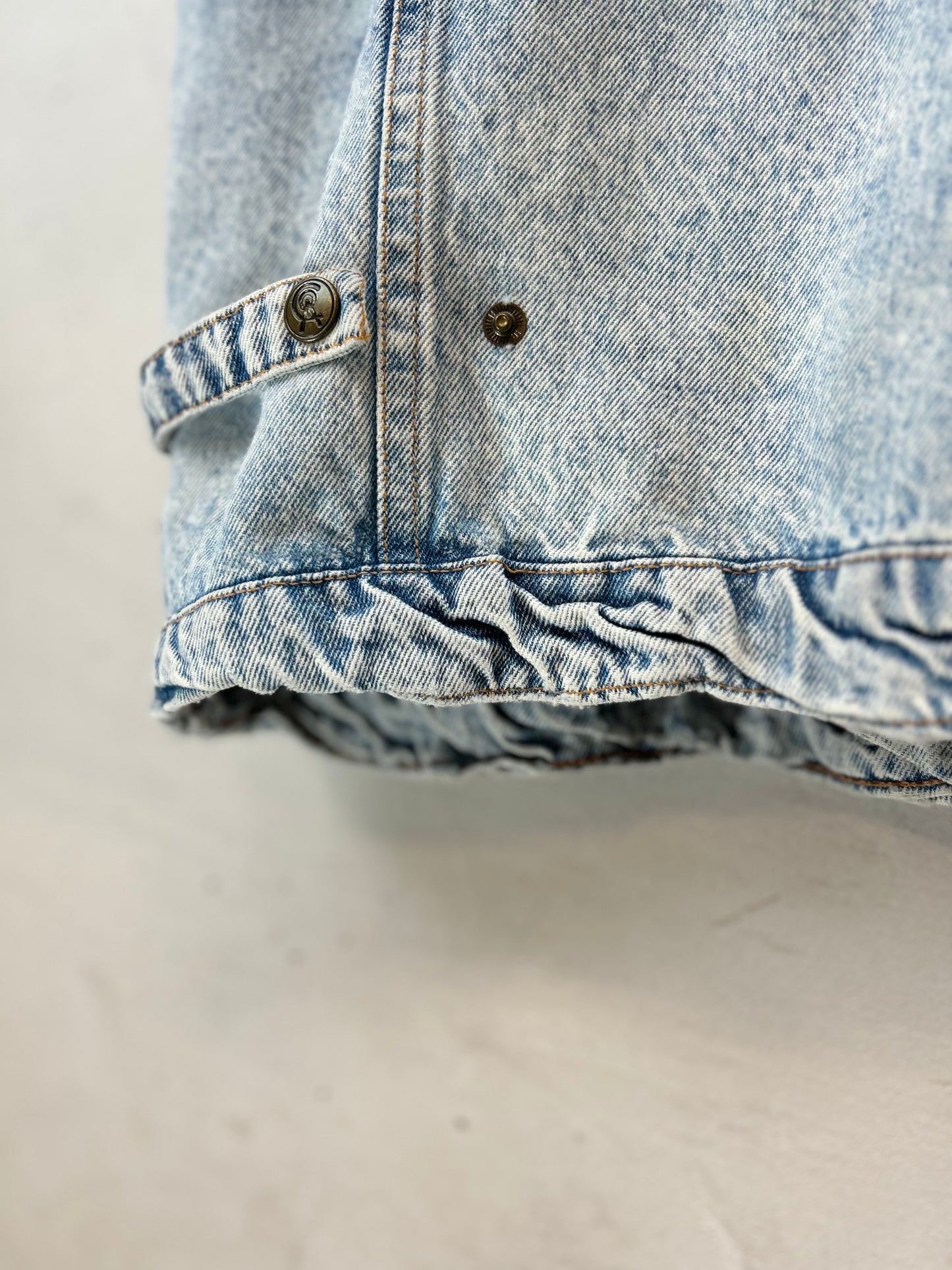 Vintage Chemical Denim Coat [D29965]
