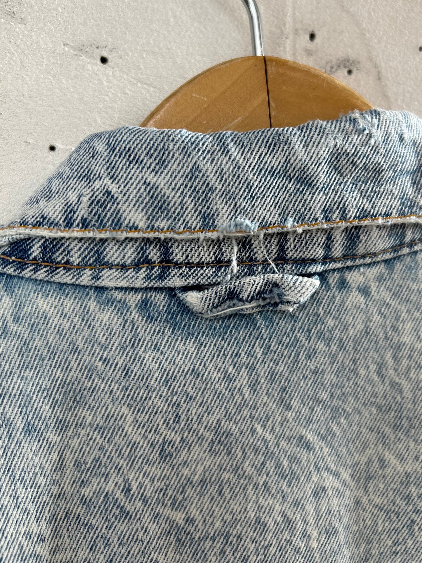 Vintage Chemical Denim Coat [D29965]