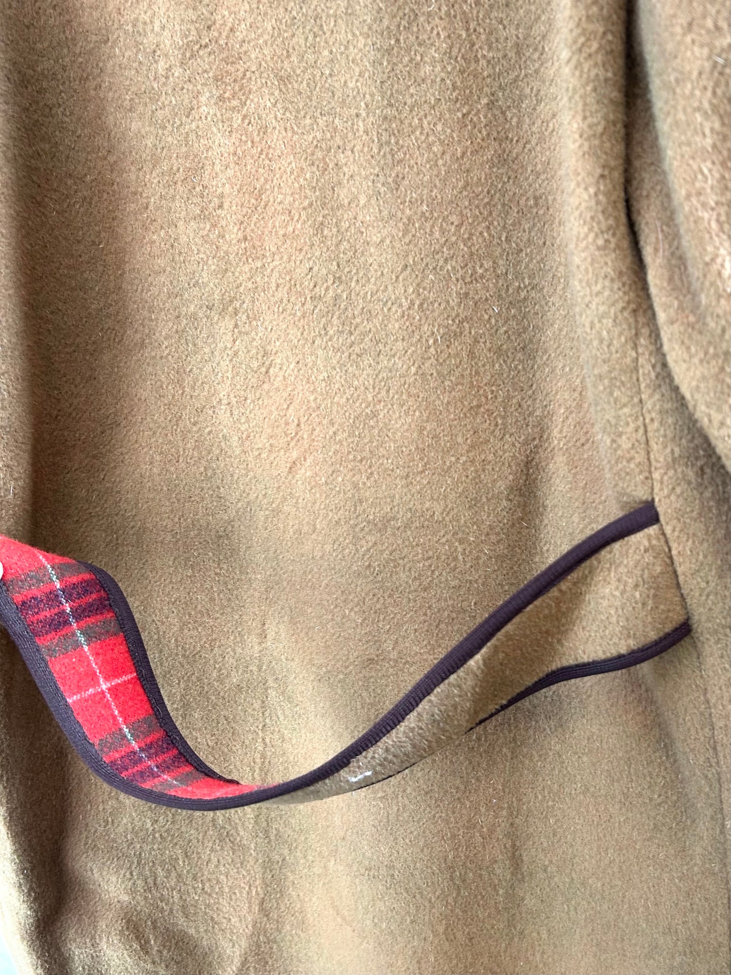 Vintage Plaid Coat  [L29084]