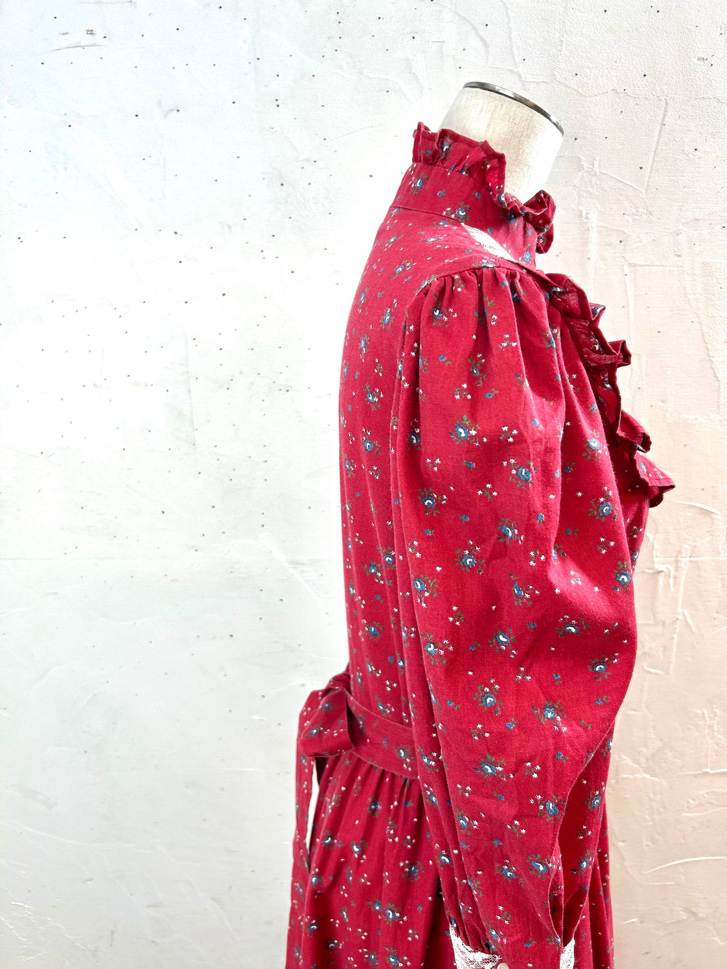 '70sVintage Flower Dress [A29325]